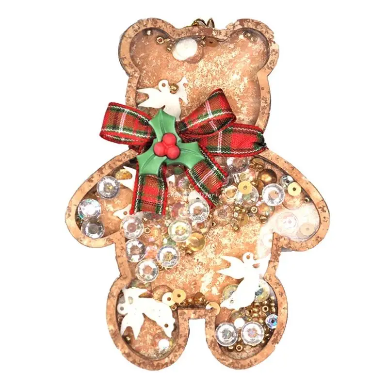 

Cute Cartoon Bear Shaker Metal Cutting Dies Stencil DIY Scrapbooking Embossing Tool Die Cuts Paper Card Album Template