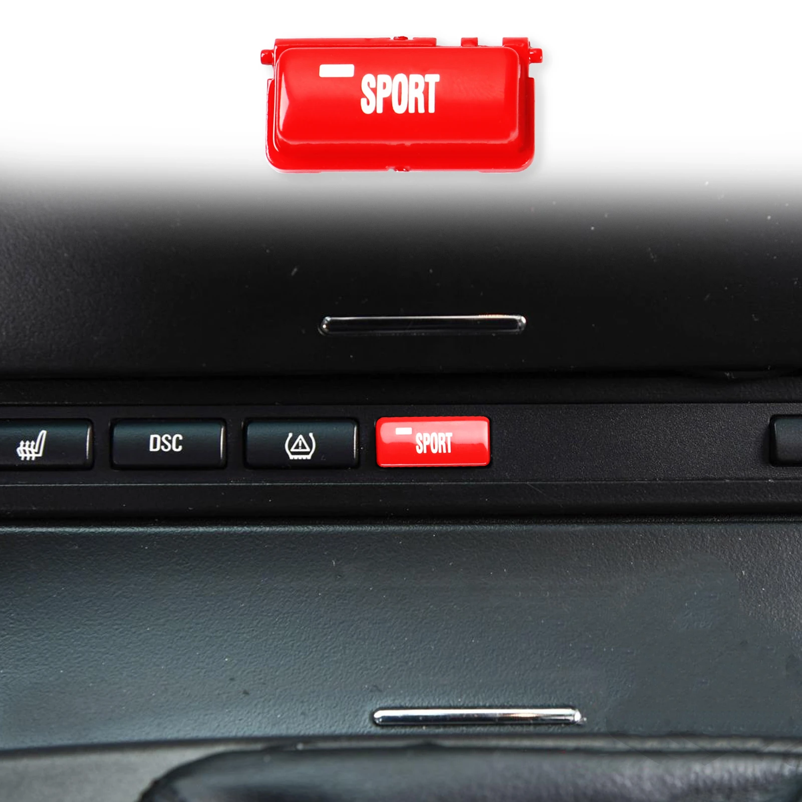 

Сменная кнопка для автомобильного спортивного режима, кнопка управления спортивным режимом автомобиля, кнопка управления, автомобильные аксессуары, кнопка для 3 серии E46 M3 1998-2004