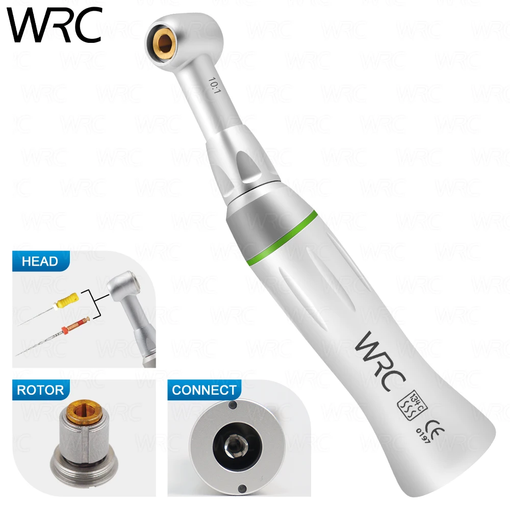 

Dental Equipment 60° Twist 10:1 Endodontic contra angle Handpiece Twist Reciprocating Hand Push Button Chuck For Endodontic