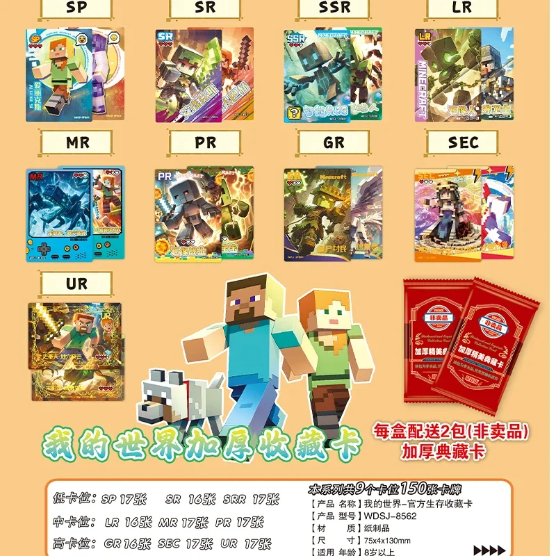 Коллекционная карточка Minecraft Bandai