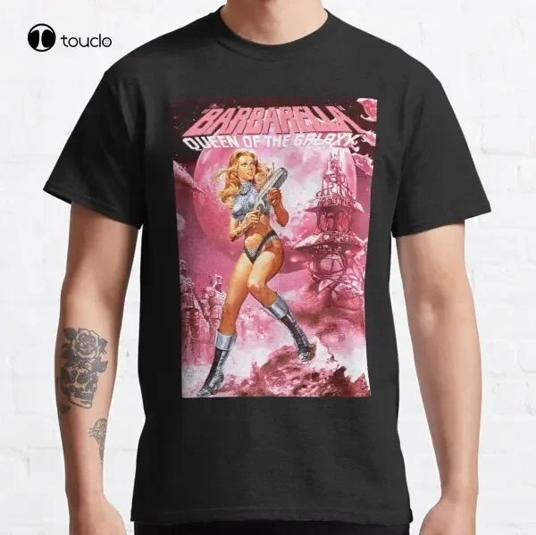 Barbarella Classic T-Shirt Tee Shirt Fall Shirts Women Custom Aldult Teen Unisex Digital Printing Shirts Gift Tshirt