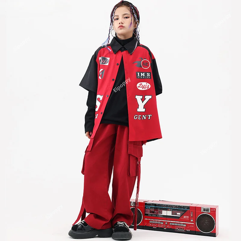 Детские хлопковые рубашки с граффити