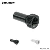 barrow avoid bubbles external flow direction fittinglong length 20mm adjust liquid fill to reservoir water cooling fitting