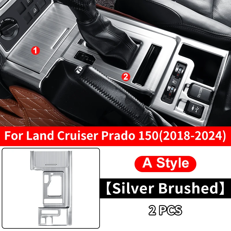 

Для 2018-2022 Toyota Land Cruiser Prado 150, коробка передач, Центральная панель управления, защита шестерни LC150, модификация интерьера Аксессуары FJ150 2021 2020 2019