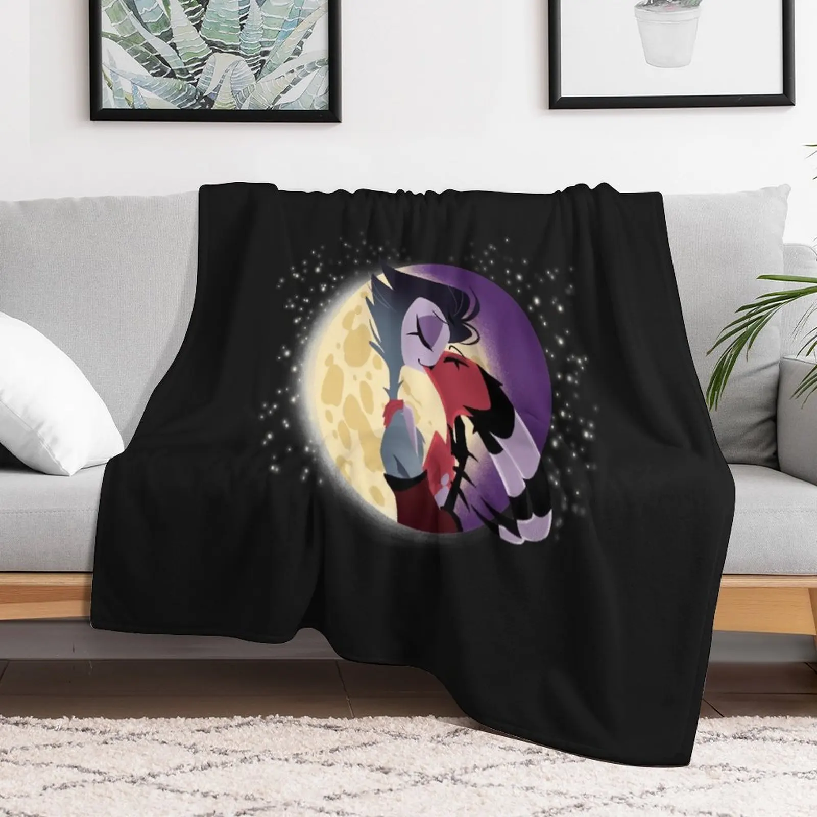 Helluva Boss — Blitzo x Stolas Classic. Одеяло тяжелое для сна Кровать Модные одеяла