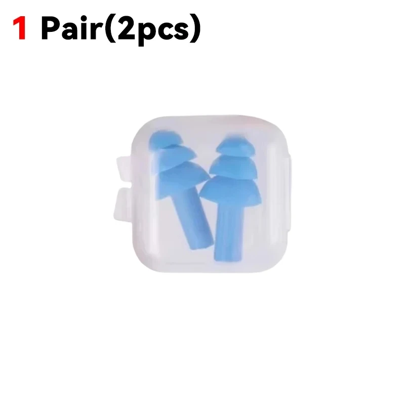 

Водонепроницаемые силиконовые беруши с шумоподавлением, беруши для сна и плавания, многоразовые удобные беруши для защиты органов слуха