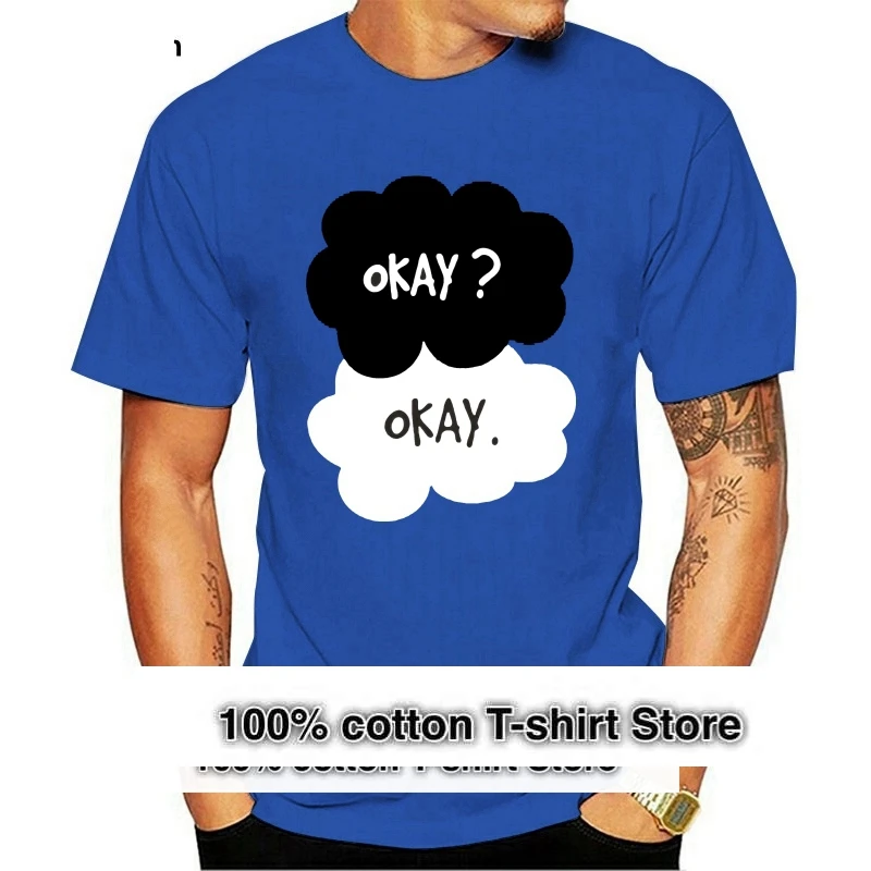 Okay Okay The Fault in Our Stars Tshirt Okay Okay Short Sleeve Tshirt