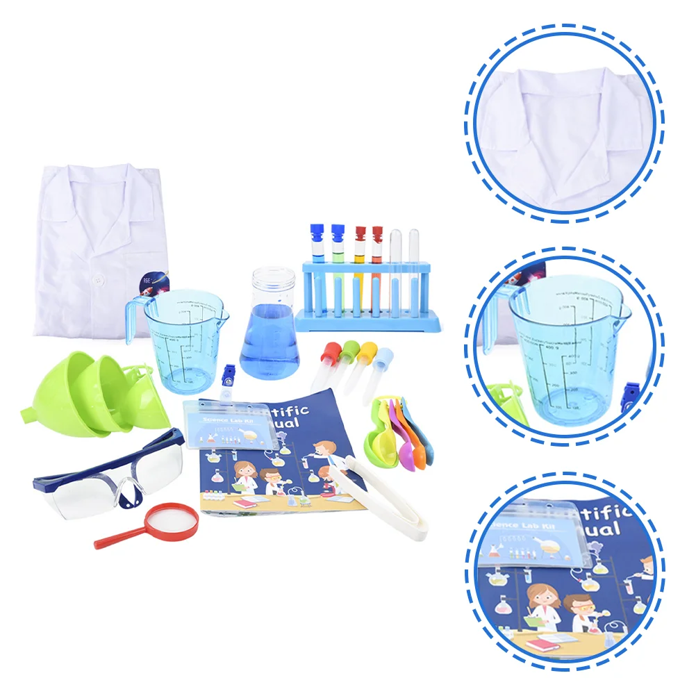 

Science Kids S Scientist Kiteducational Costume Stem Experimentskits Accessories Equipment Props Pretend Experiment