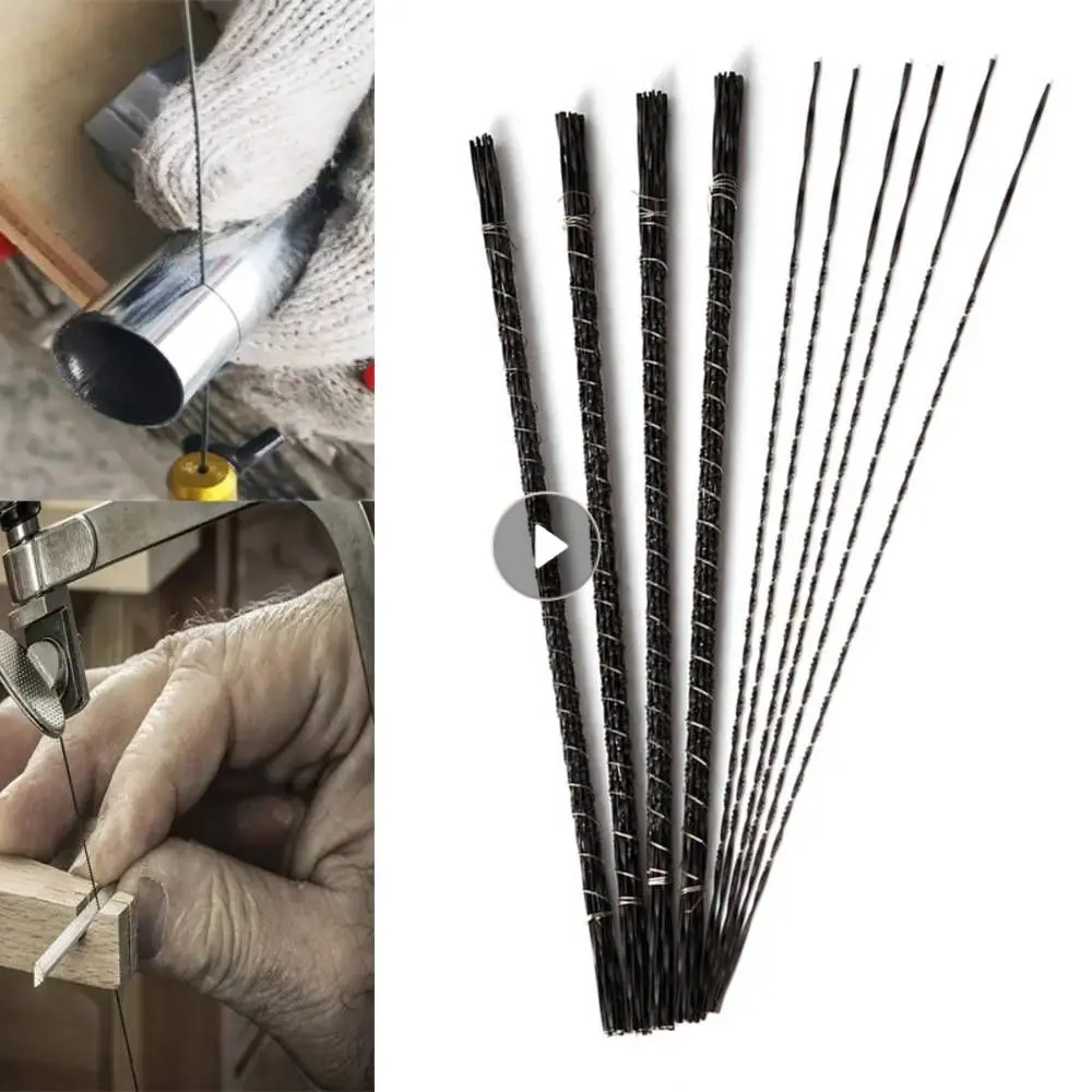 

1/5PCS Saw Blades Spiral Toothed Wood High Carbon Steel Wire Saw Blade Jewelry Metal Vortex Cutting Saw Blade Hand Carved Tools