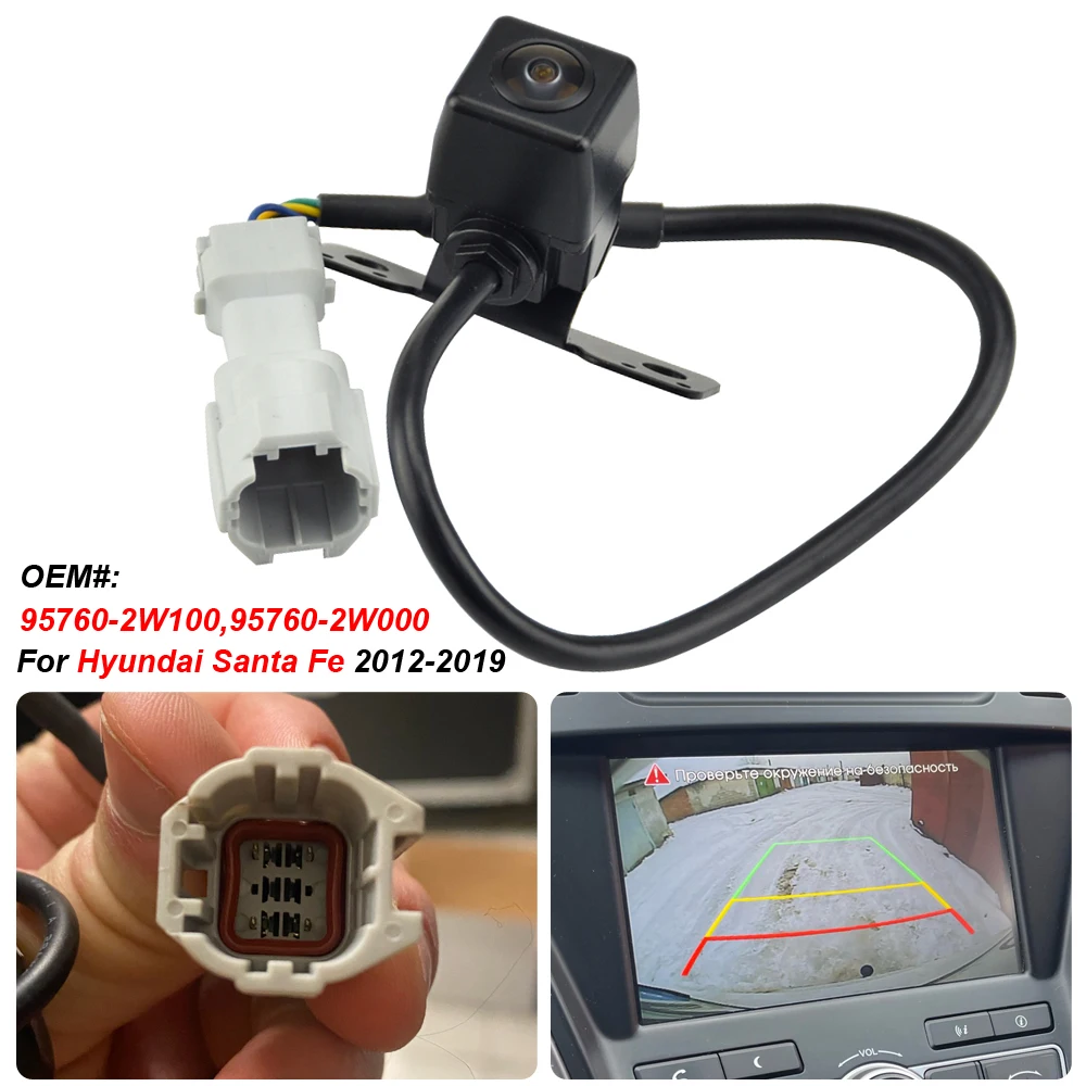 

1 шт. новая Оригинальная камера заднего вида для парковки для Hyundai- Santa Fe 2012-2019, задняя камера 95760-2W000