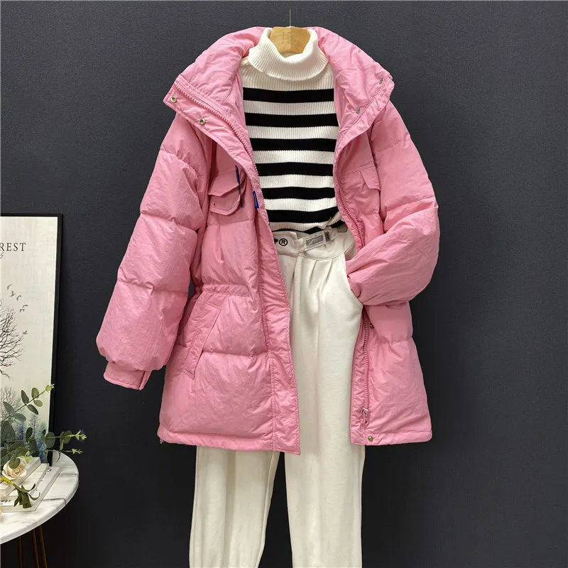 New Women Down Jacket Casual Style Autumn Winter Coats And Parkas Female Outwear
