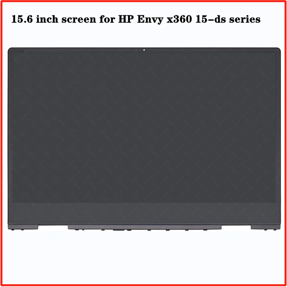 

15.6 inch Assembly for HP Envy x360 15-ds1010nr 15-ds1063cl FullHD 1920x1080 IPS LCD Display Touch Screen Digitizer