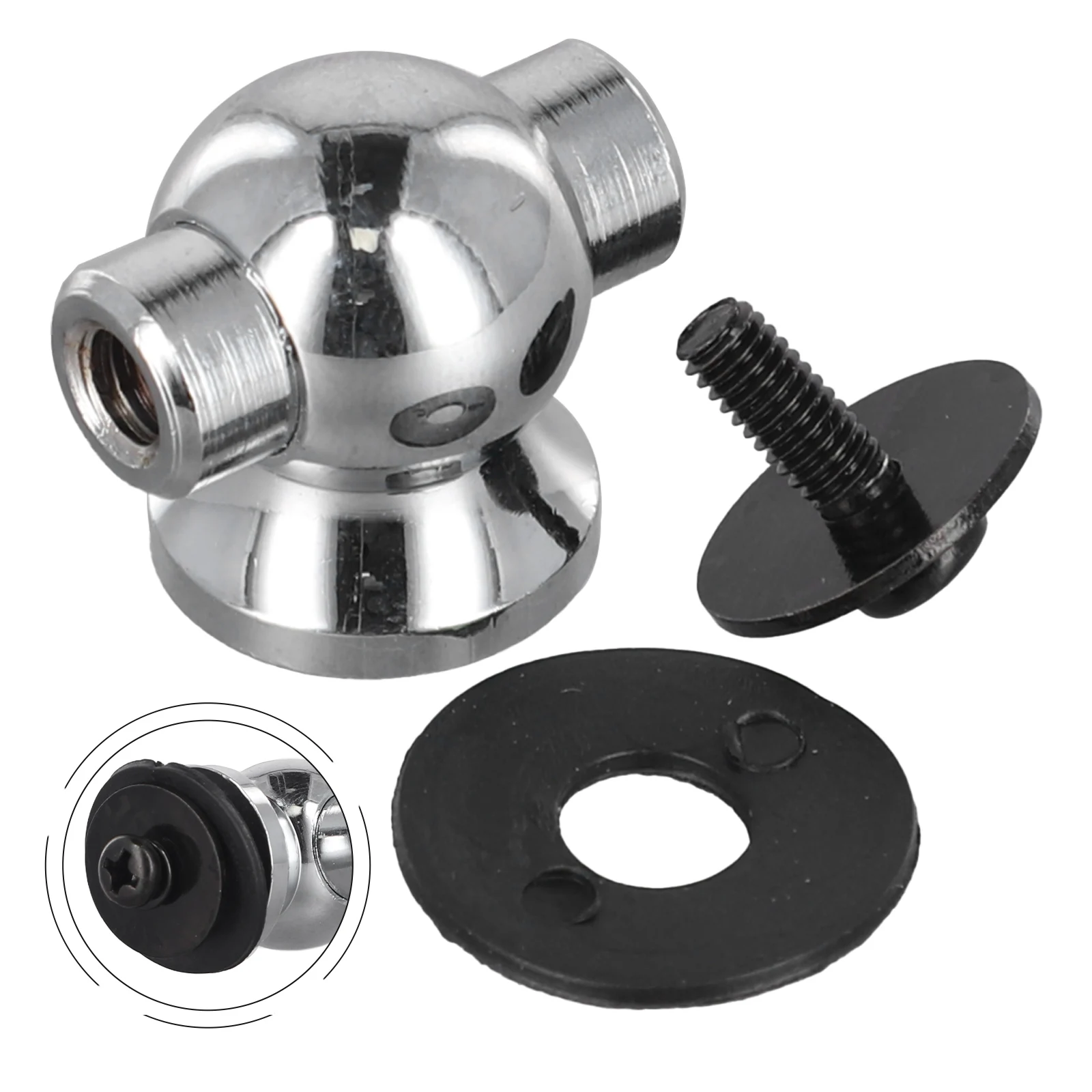 Ухо барабана 2 5x1 8 см из цинкового сплава с открытым отверстием одинарный