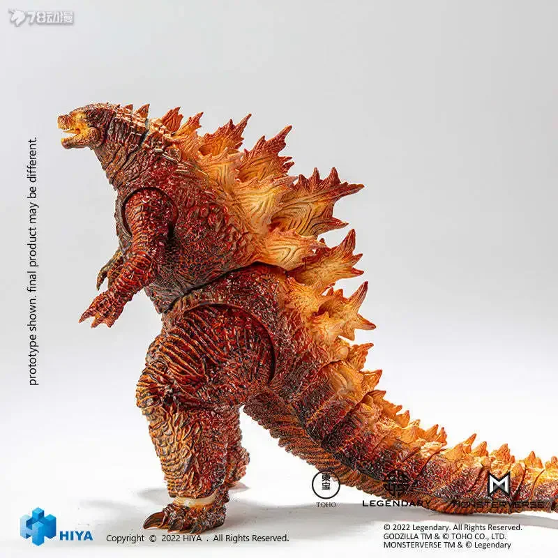 В наличии HIYA 18 см горение Godzilla: &quotкороль монстров&quot модель фильма экшн-фигурки