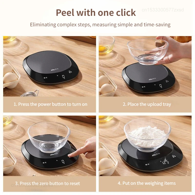 Электронные весы Xiaomi SENSSUN высокоточный кухонный прибор из нержавеющей стали с