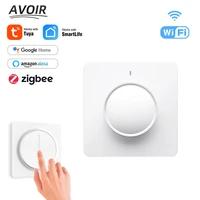 avoir tuya smart dimmer switch zigbee wifi wall light touch switch smartlife app volice control works with alexa google home