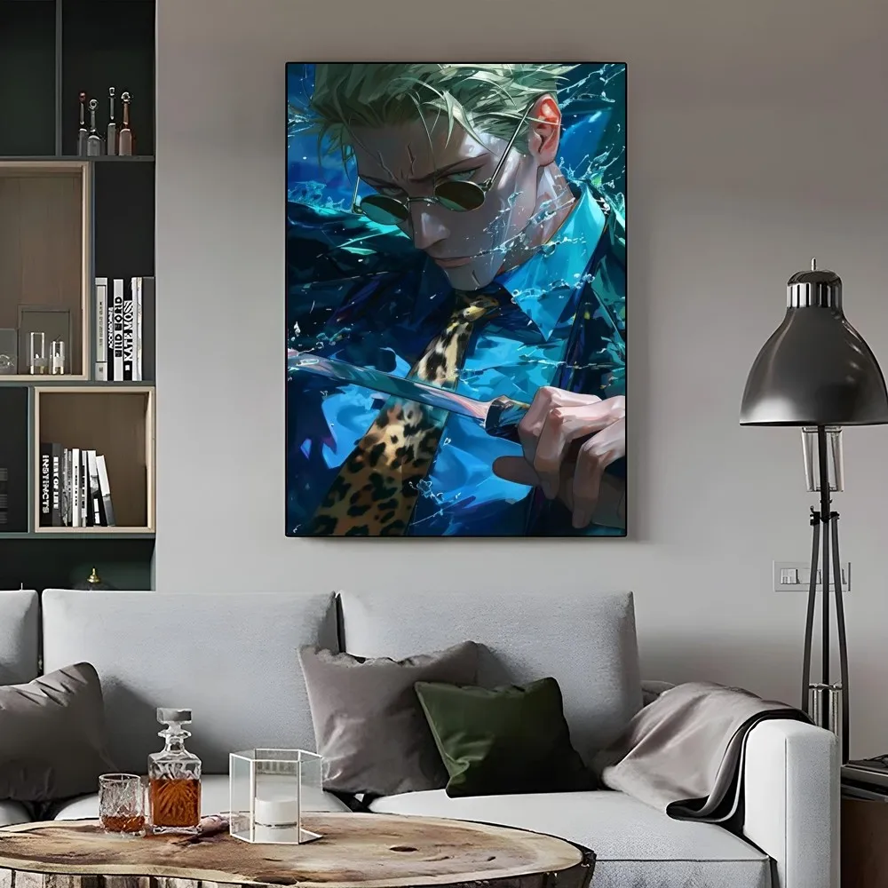 Jujutsu Kaisen Nanami Kento постер с принтом бумаги для дома гостиной спальни входа бара