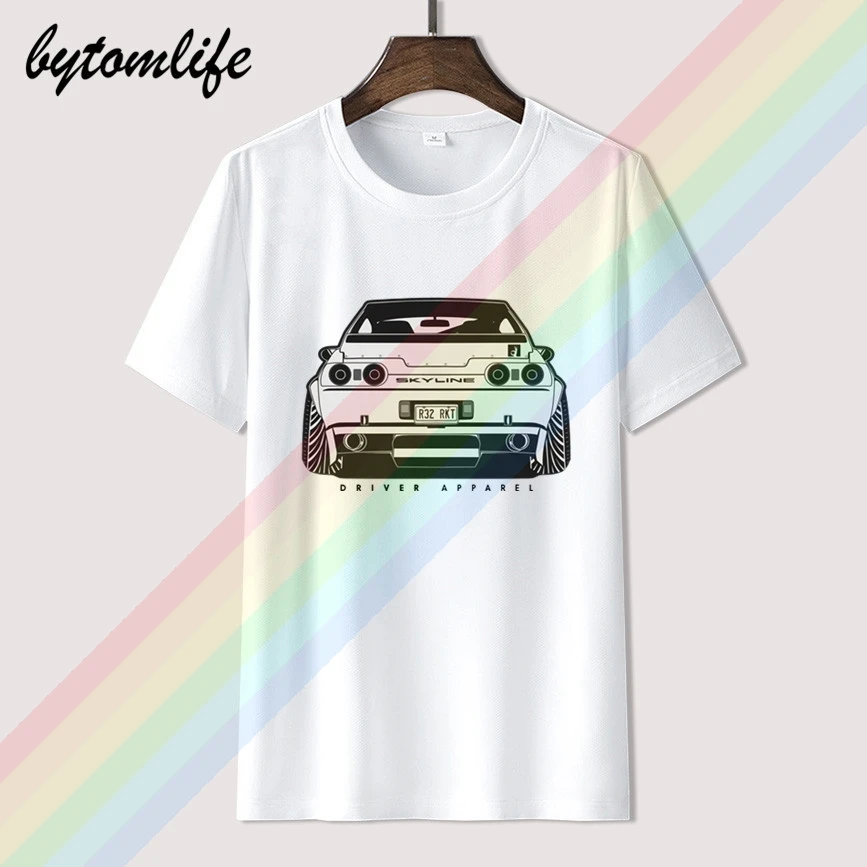 

2018 Hot Sale Super Fashion Top Quality T Shirts Men O Neck Jdm Skyline Gtr R32 T-Shirt - Rally Car Fans Tee Shirt