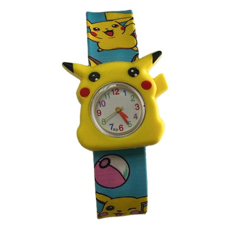 

[TAKARA TOMY]Pokemon Pikachu Cartoon Animation Bikachu Watch Kindergarten Puppy Circle Christmas Gift For Children A22092009