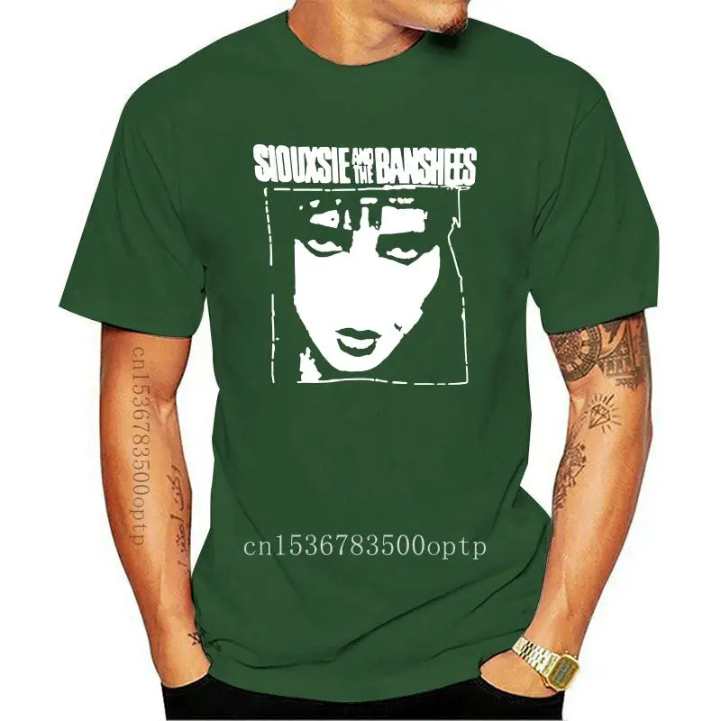 

New SIOUXSIE AND THE BANSHEES T Shirt Bauhaus Cure Punk Rock Goth Graphic Tee Style Round Tee Shirt