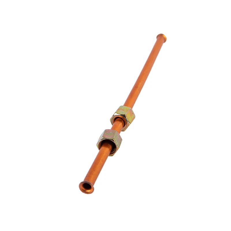 Copper Exhaust Tube Replacement Hex Nut Copper Air Pipe Oil Pump Parts