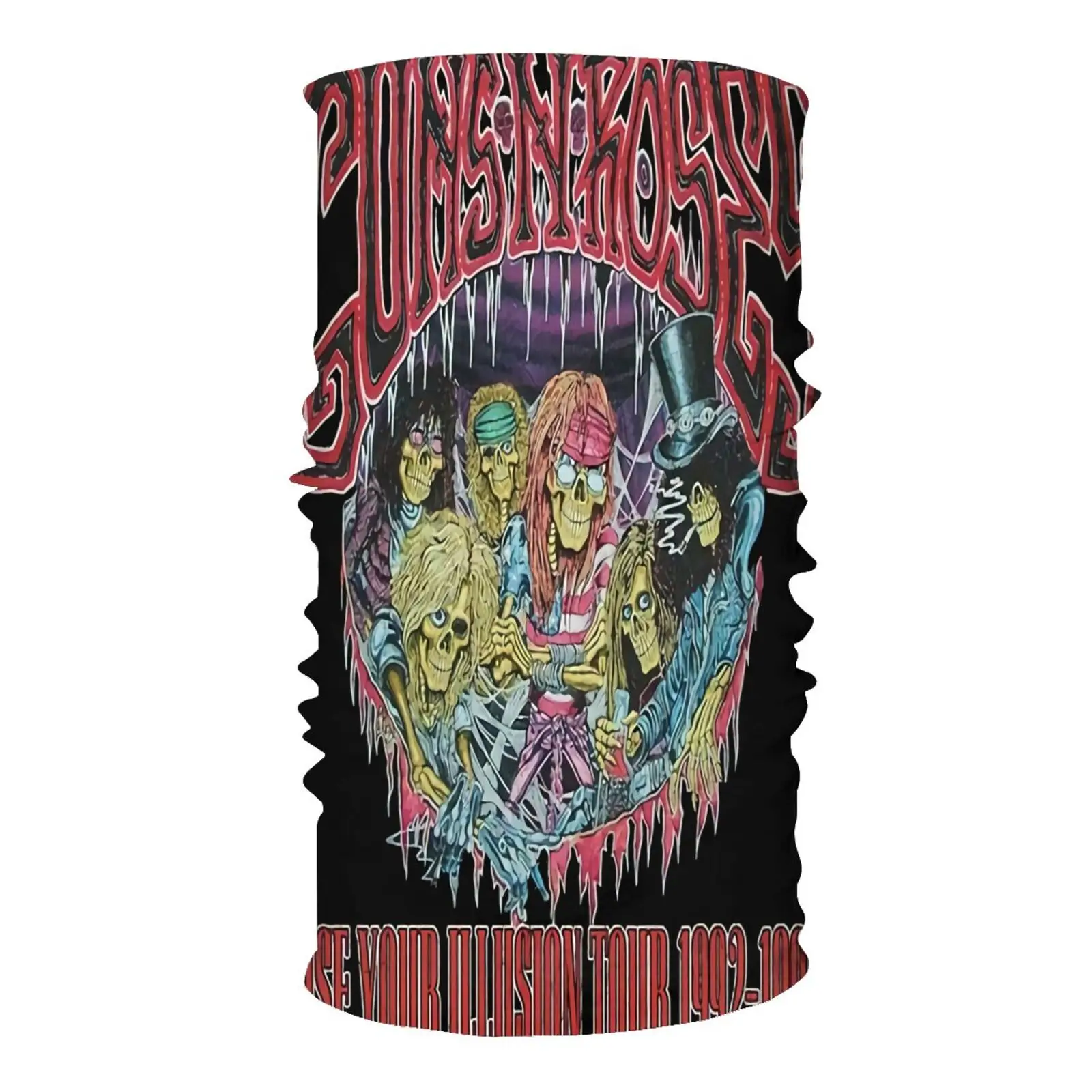 Guns N Roses Use Your Illusion 1505 Men's Balaclava Buff On Neck Tactical Hunting mask Ski Man Scarf Anime |
