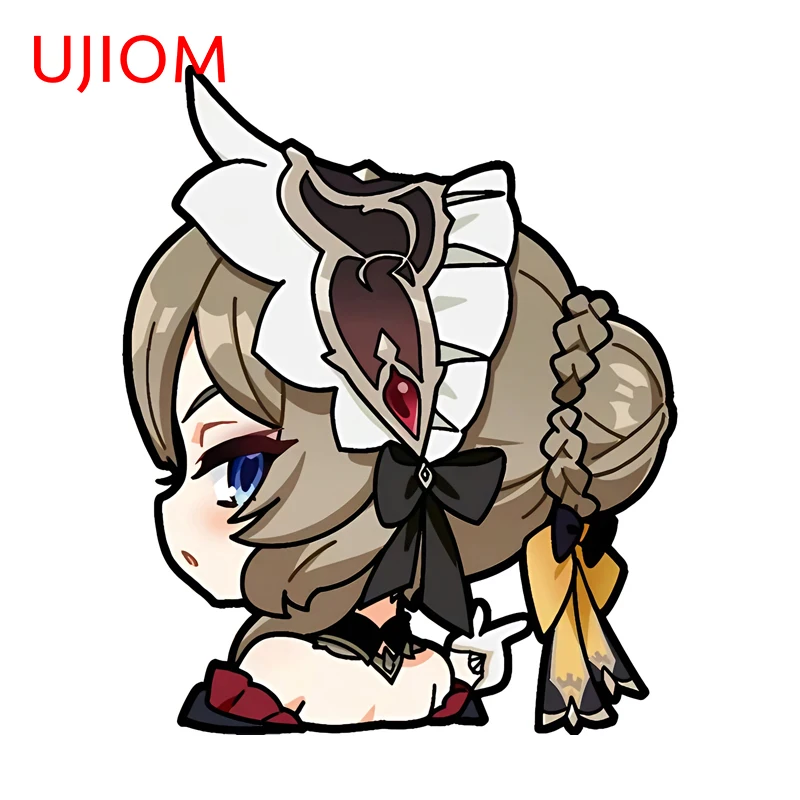 Фото UJIOM Kawaii Genshin Impcat Sandrone граффити стикер на стену привлекательный хит продаж наклейка для ноутбука творческая личность обои №2