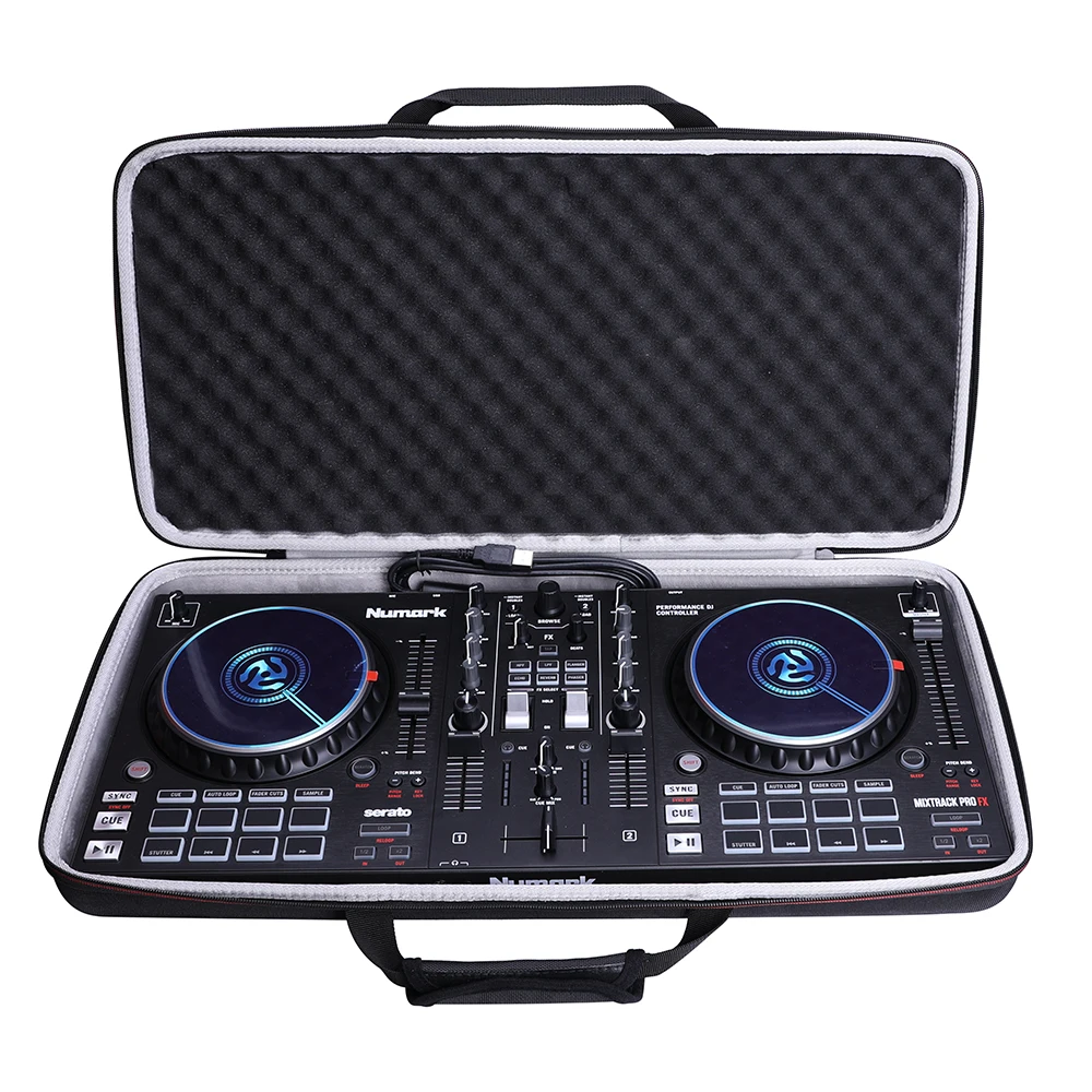 LTGEM Waterproof  EVA Hard Case for Numark Mixtrack Platinum FX-DJ