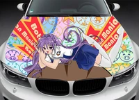 kyou fujibayashi itasha car hood decal sticker graphic wrap decal truck decal truck graphic anime bonnet decal