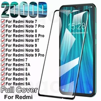 9h protection glass for xiaomi redmi 8 8a 7 7a 9 9a 9c 9t tempered screen protector redmi note 7 8 9 pro 8t 9s safety glass film