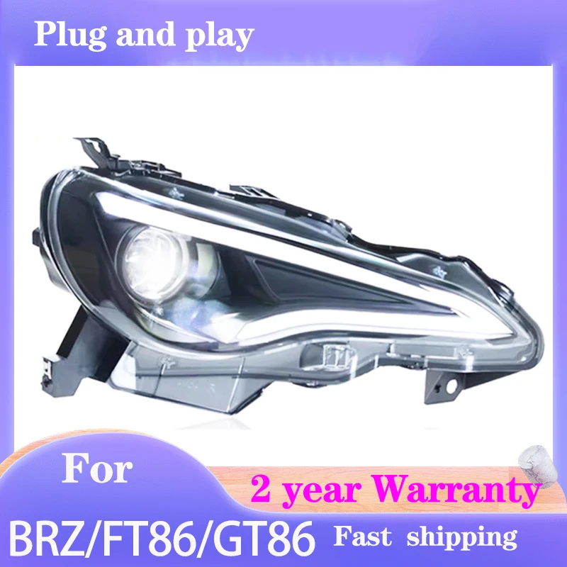 Стайлинг автомобиля для Toyota GT86 передняя фонарь 2012-2020 FT86 фара DRL сигнал поворота