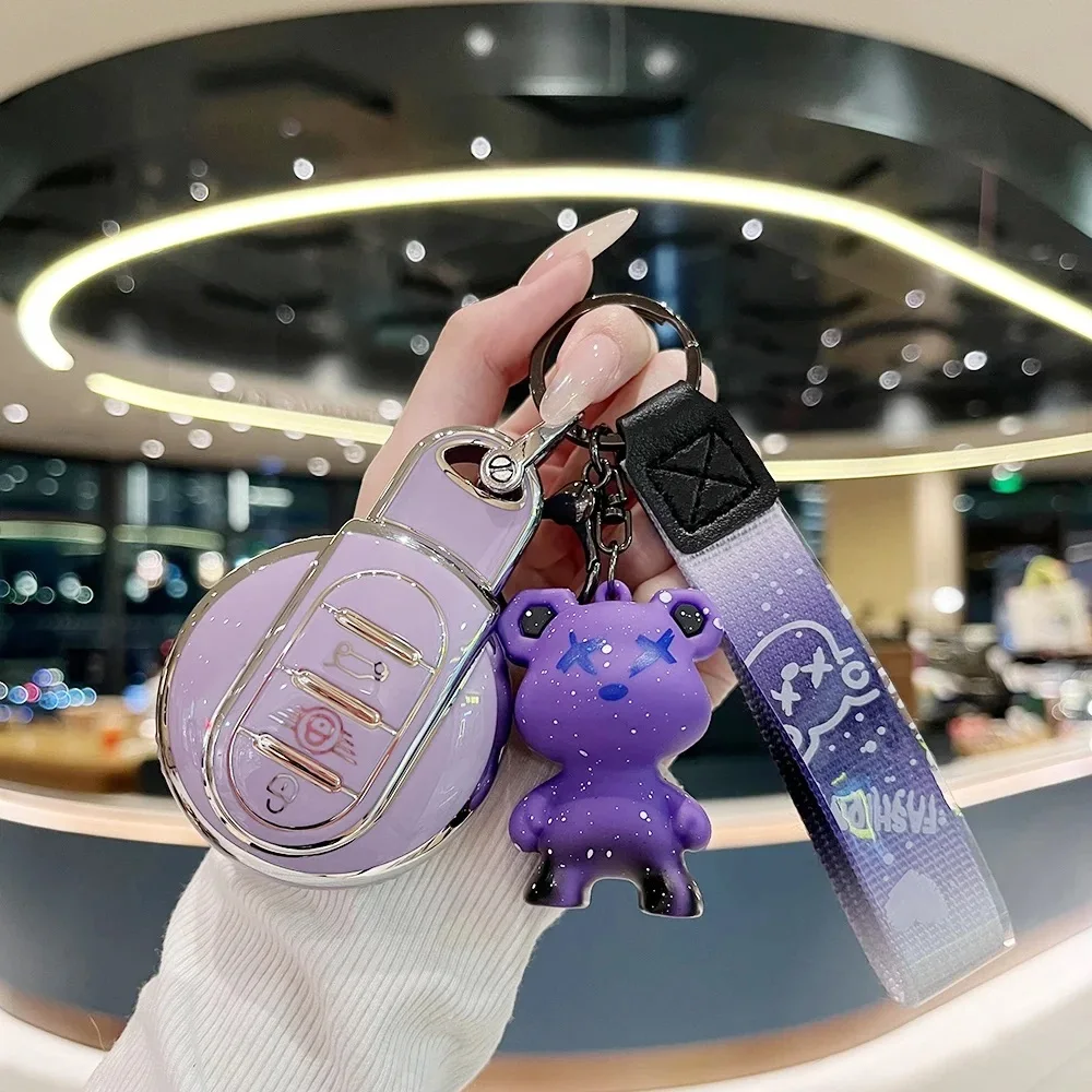 

Автомобильный брелок для ключа, чехол для BMW MINI COOPER S ONE JCW F54 F55 F56 F57 F60, дистанционный брелок для ключа CLUBMAN