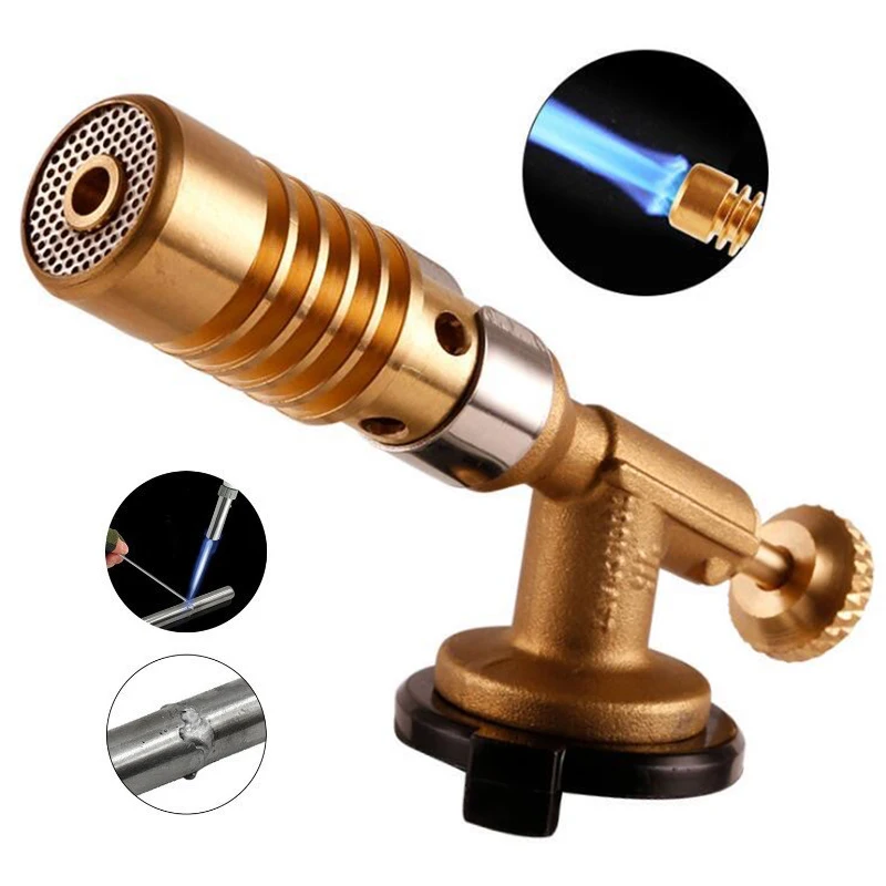

Spray Torch Welding Torch High Gas Portable Copper Brass Torch Gas Mapp Temperature Gas Head Gun Burner Blowtorch All Copper