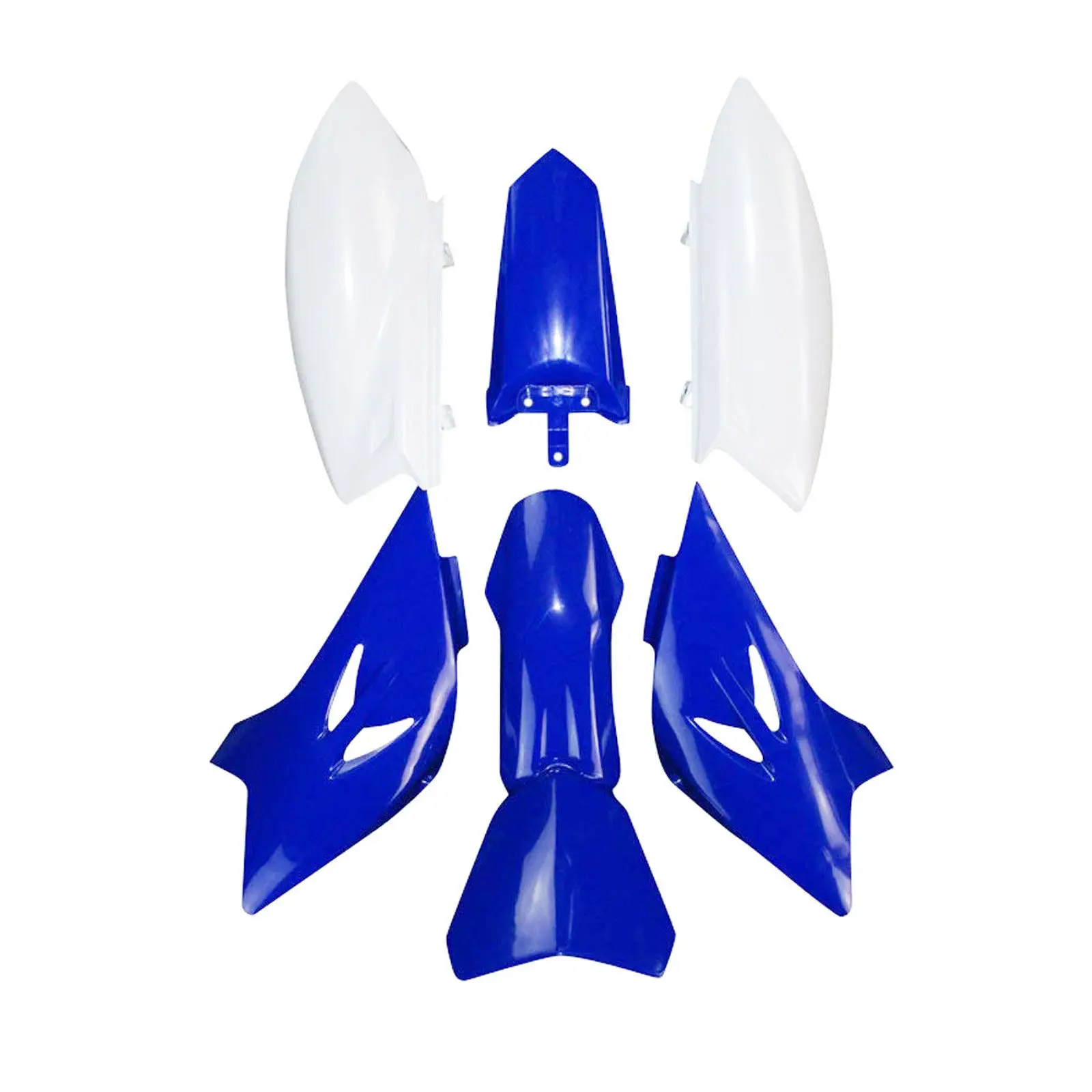 Комплект пластиковых обтекателей для переднего и заднего крыла мотоцикла Yamaha TTR50