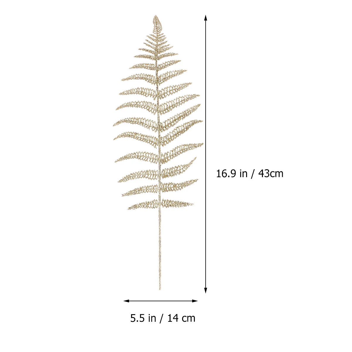 12 шт. блестящие листья рождественские выборки имитация персидских уличных