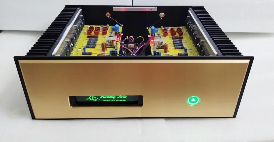 AMXEKR Высокомощный готовый усилитель мощности FM711 HIFI 800 Вт * 2 Ом 500 4 Постступеневой