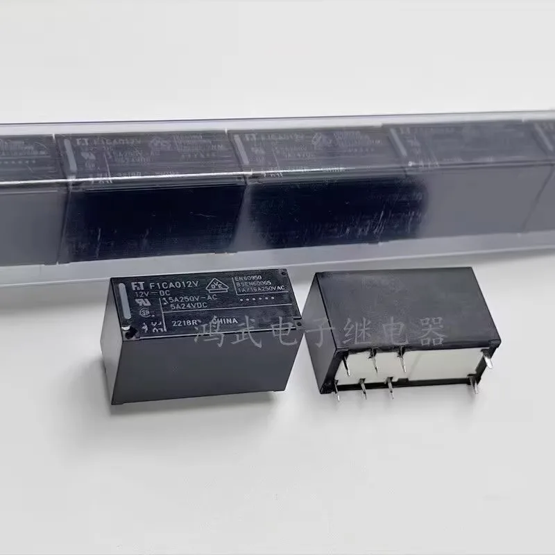 (Абсолютно новое оригинальное) 1 шт./лот 100% оригинальное реле: F1CA012V 12 В 5 А 8