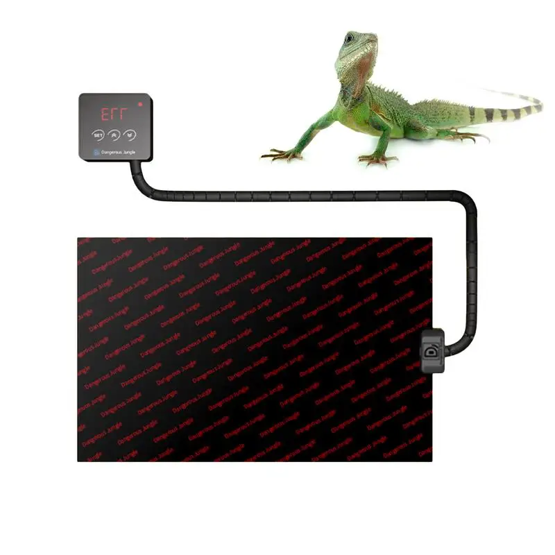 

Pet Heating Pad Thermostat Reptile Heating Mat Waterproof Pet Hot Carpet Electric Indoor Under Tank Terrarium Heating Mat For
