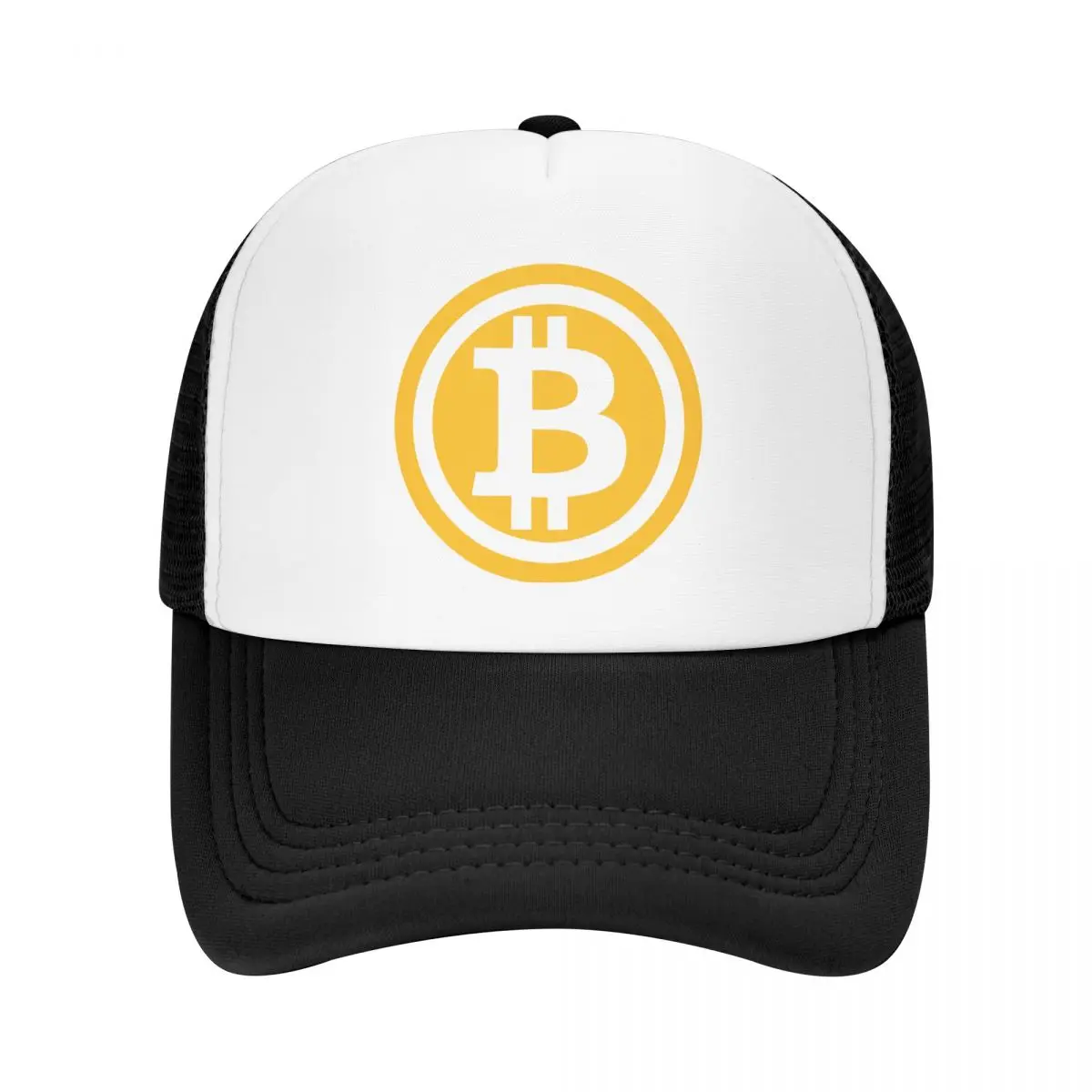 

Custom Bitcoin Satoshi Crypto Logo Baseball Cap for Men Women Adjustable Cryptocurrency Trucker Hat Streetwear Snapback Caps