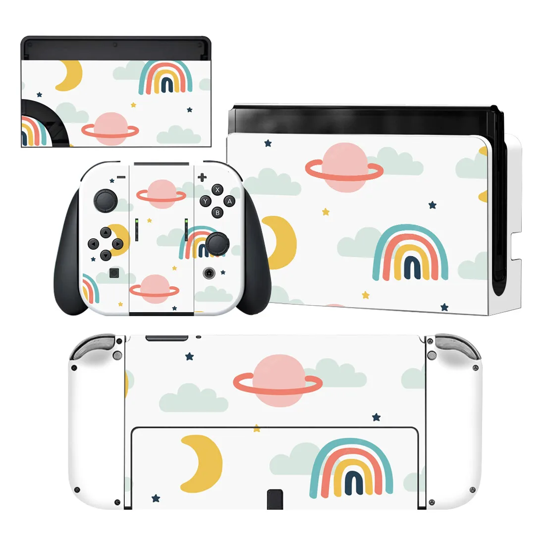 

Cartoon Cute Style Vinyl Decal Skin Sticker For Nintendo Switch OLED Console Protector Game Accessoriy NintendoSwitch OLED