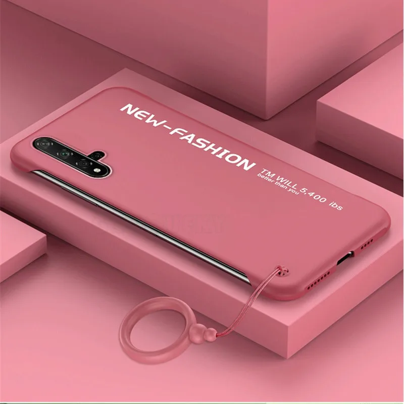 Тонкий Бескаркасный чехол для телефона Honor 8X 10i 20 Lite 20e 20s 30i 30 50 Pro V20 V30 Huawei Nova 5T 3 3i