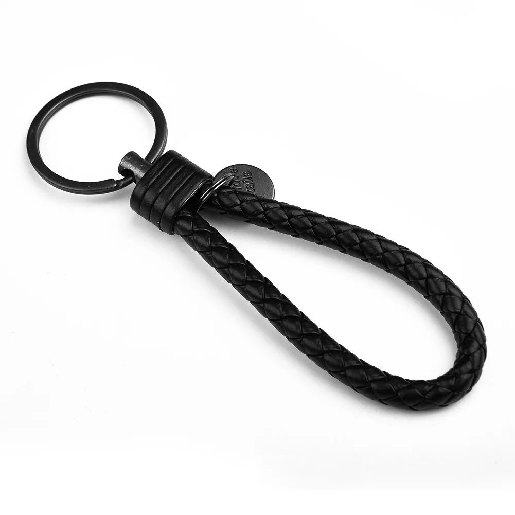 

Rope Key Ring Strap Universal Accessories Braided Fashion Key Chain Keychain Leather Parts Durable New Practical