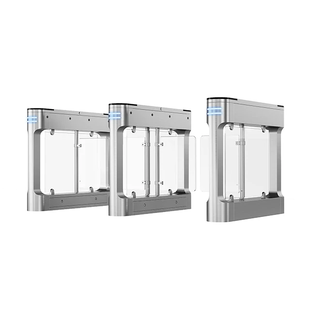 Настраиваемые распашные ворота контроля доступа для пешеходов супермаркетов