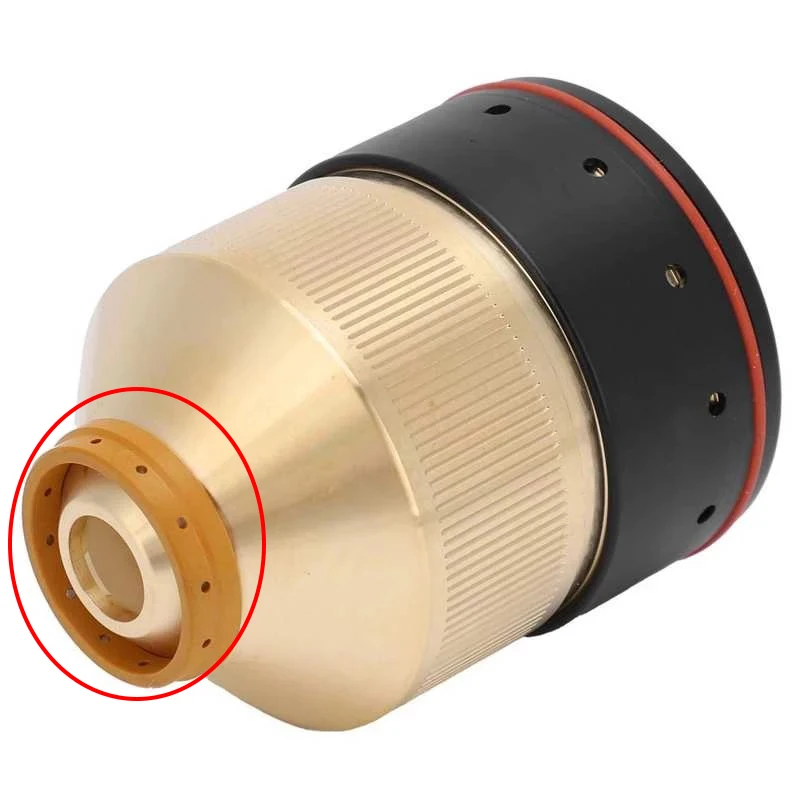 10шт 220756 Кольцевой шунт насадки плазменной резки для горелки Hypertherm HPR130XD