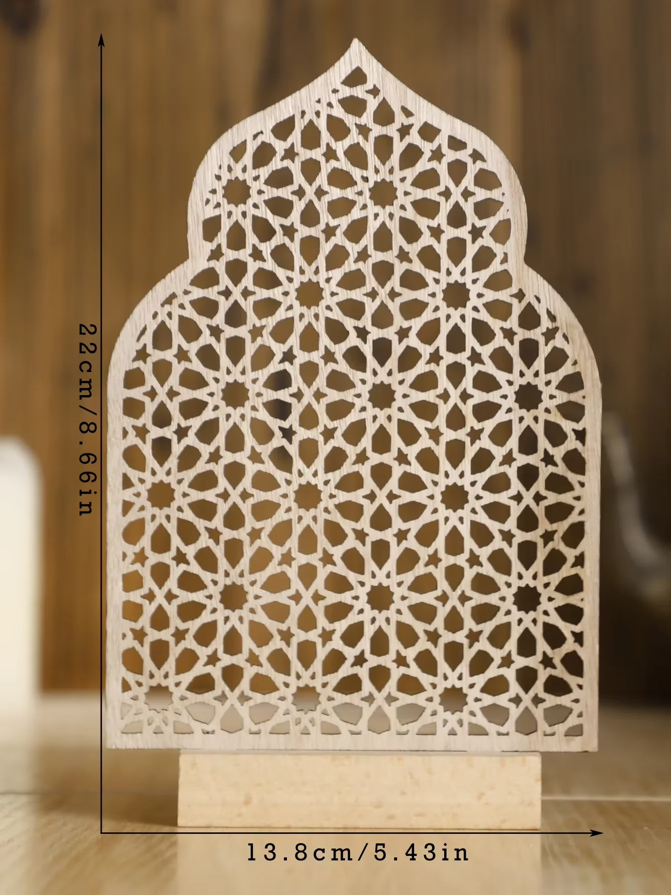 

Деревянные настольные украшения Рамадан Ид Мубарак