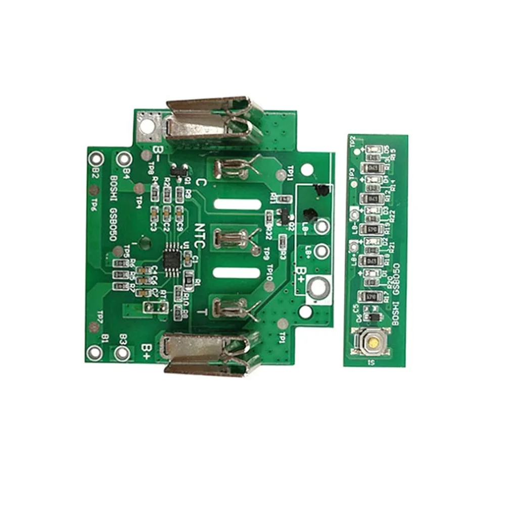 

Durable PCB Circuit Board For Bosch 18V 47*45mm Battery Charge Protection Board Charging Parts Protection Board