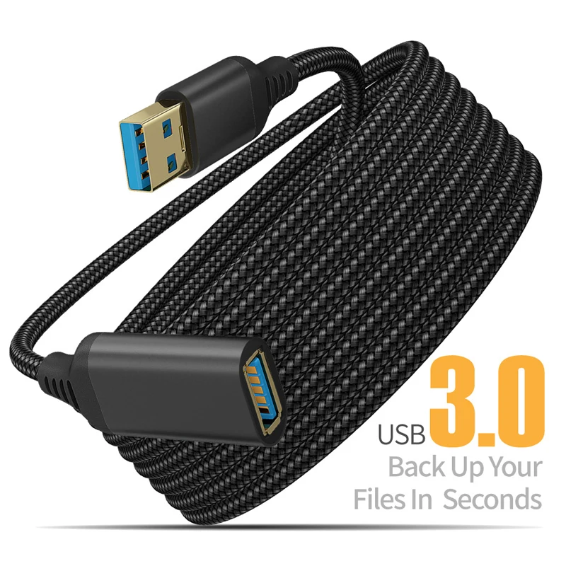 

Кабель-удлинитель USB 3,0 «Папа-мама», 2/3 м