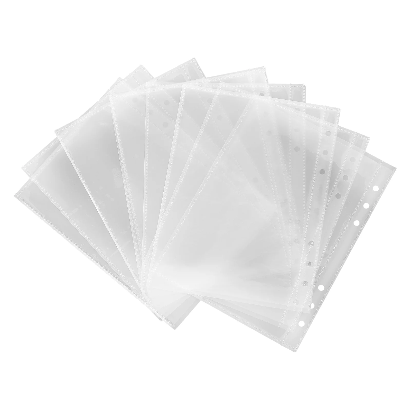

Transparent Display Booklet Card Protector Sleeves Certificate Plastic ID Cover Stationery Inner Page Bag Pp Document