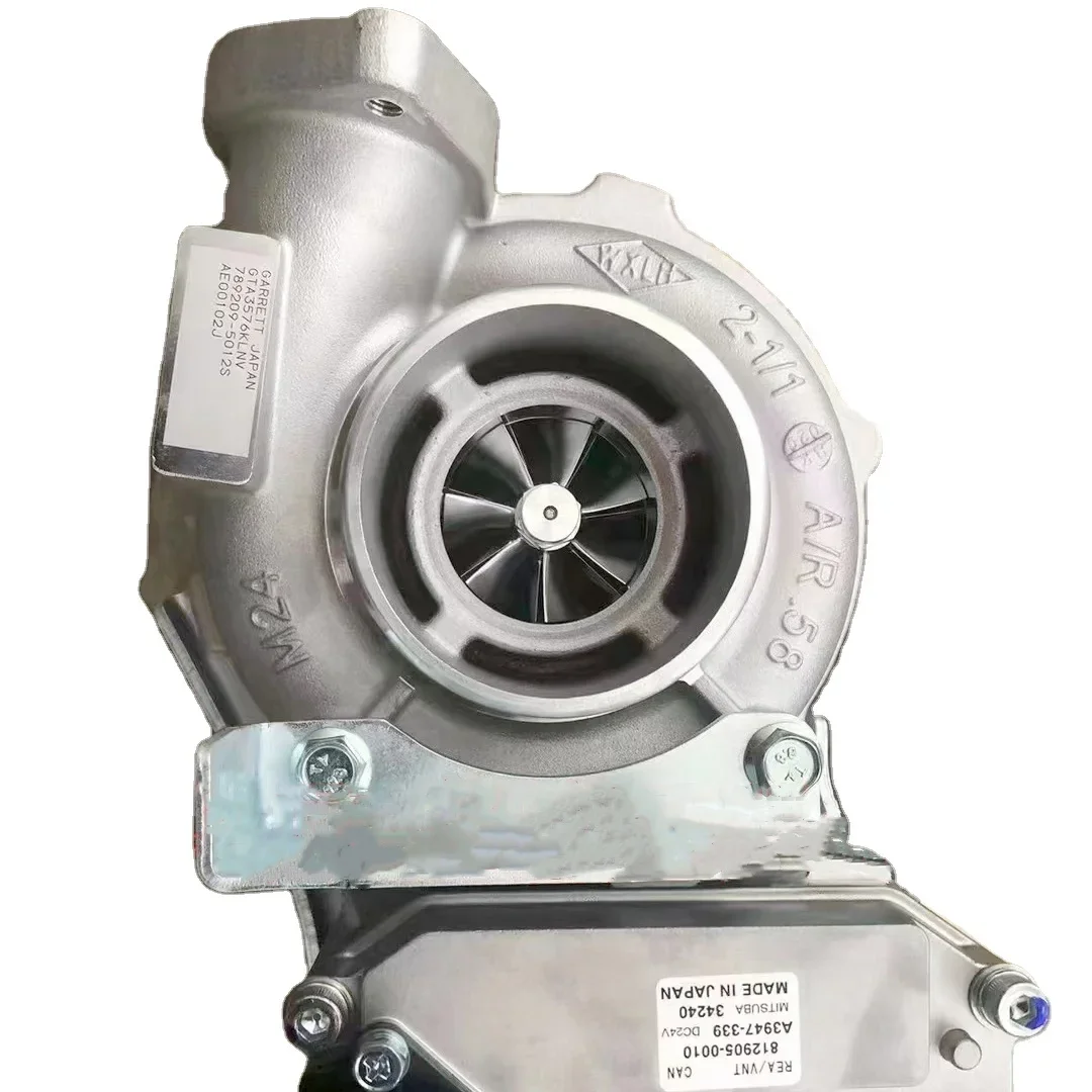Фото Турбокомпрессор двигателя Hino 789209-5012S 789209-0008 GTA3576KLNV Turbo для экскаватора SK200-10 SK250-10 SK350-10 №2