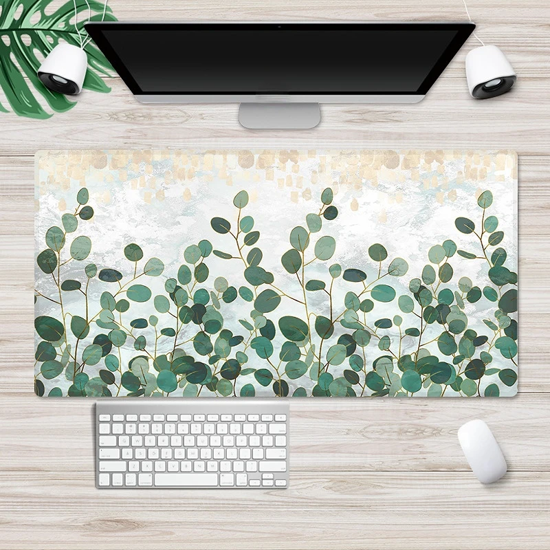 

Ins Style Large Mouse Pad Gamer Computer Keyboard Mat Mouse Carpet Non-Slip Rubber Bottom Office Deskpad Desk Accessories